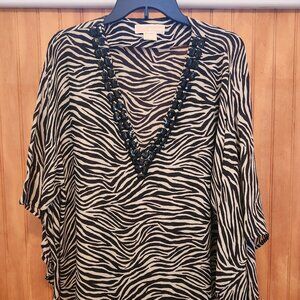 MICHAEL KORS Zebra print Dressy Top